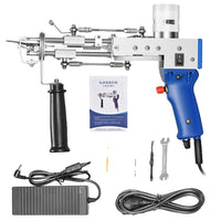 Tufting Gun Set, 2-in-1 Elektrische Tufting Gun, 7-21mm Tufting Machine