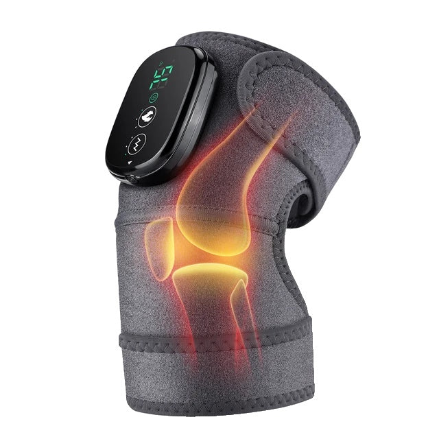 Knæ Massage Vibrationspude, Smertelindring ved Osteoarthritis, Ledfysioterapi