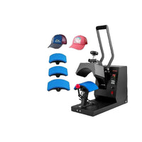 Hat Heat Press Machine, 4 in 1 Functionality, LCD Digital Timer