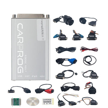 Carprog-ohjelmoija, täydelliset adapterit, verkkopohjainen ohjelmointi