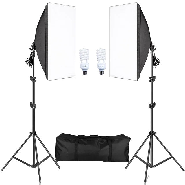 Fotografie Softbox Verlichtingssets, Professioneel Continu Lichtsysteem, Fotostudio