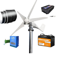 Wind Turbine Generator, 3000W Power Output, Free MPPT Controller