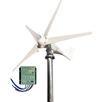 Windturbinegenerator, 3000W Leistung, kostenloser MPPT-Regler