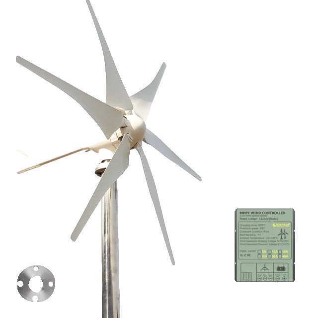 Wind Turbine Generator, 3000w Power Output, Free Energy Generation