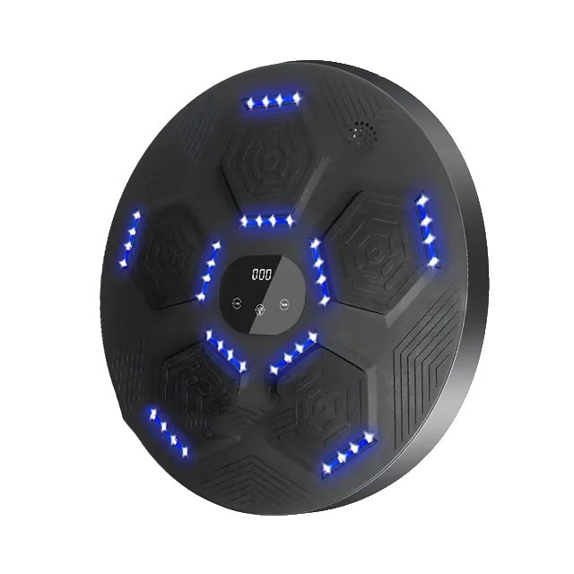 Mașină de box, conectivitate Bluetooth, țintă iluminată cu LED-uri.