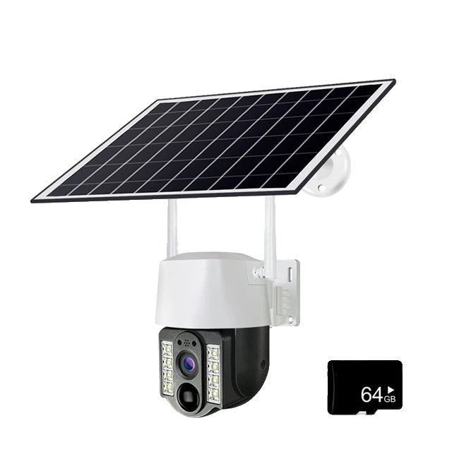 PTZ IP-camera, 4G SIM-kaart/WIFI, PIR-bewegingsdetectie