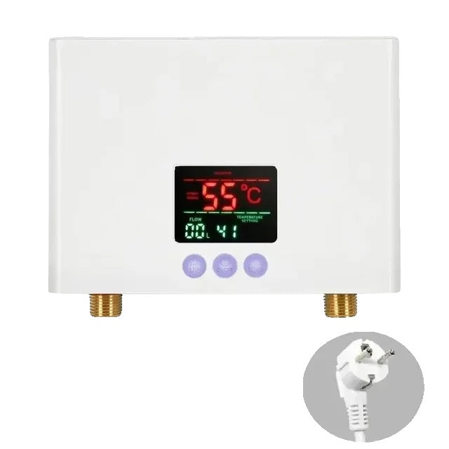 Electric Water Heater, 3000W Power, Touch Panel Remote Control