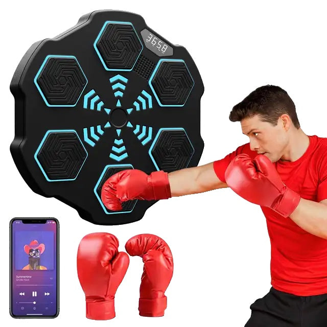 Boxing Machine, LED Lighted, Home Workout