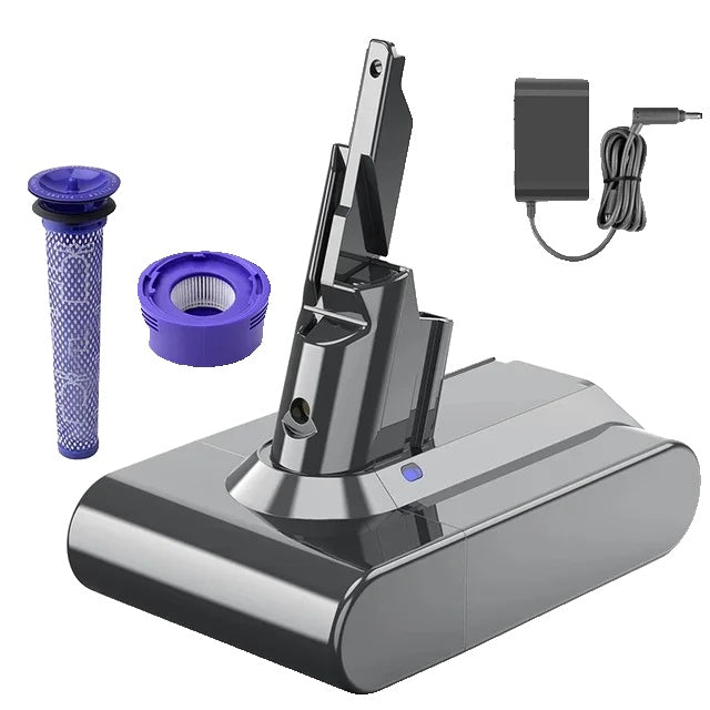 Dyson V10 Batteri, 6000mAh Kapacitet, Trådløs Støvsuger