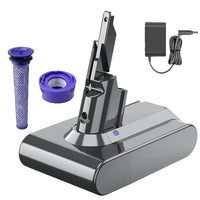 Dyson V10 Batterij, 6000mAh Capaciteit, Draadloze Stofzuiger