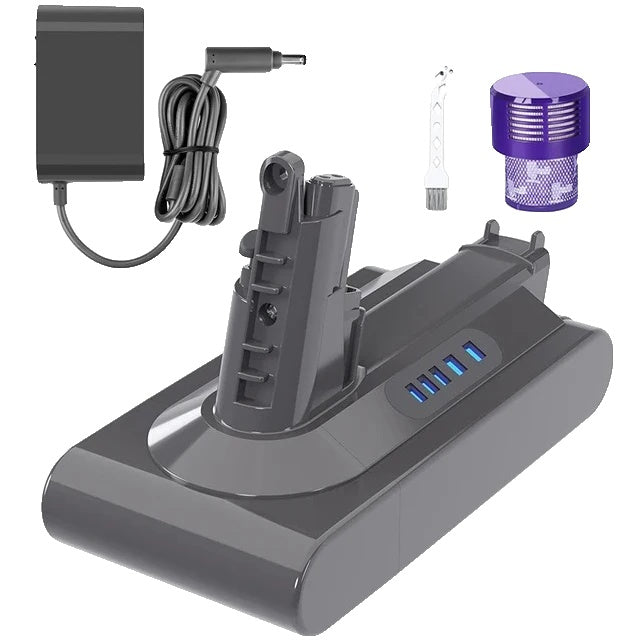 Dyson V10 Batteri, 6000mAh Kapacitet, Trådlös Dammsugare