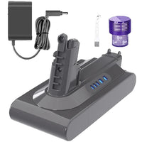 Baterie Dyson V10, capacitate de 6000mAh, aspirator fără fir