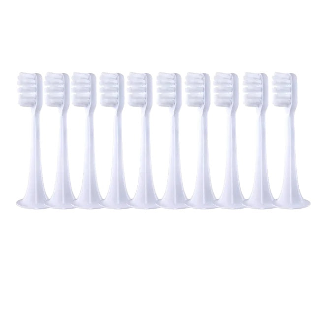 Elektriske tandbørstehoveder, bløde DuPont-børster, vakuumdyser