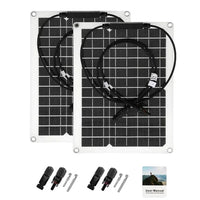 Solenergisystem kit, batterioplader, 300W solpanel