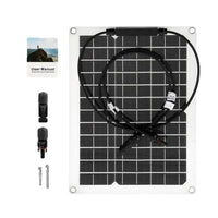 Solenergisystempaket, batteriladdare, 300W solpanel