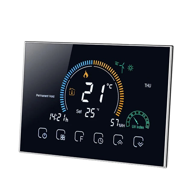 Termostat inteligent, conectivitate WiFi, control vocal