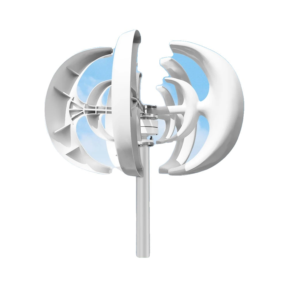 Verticale Windturbine Generator, 1000w Vermogen, Gratis Energieopwekking