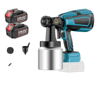 Electric Spray Gun, Cordless Operation, Compatible with Makita Battery