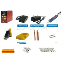 Spot Welder, Cordless Operation, Portable Pulse Technology