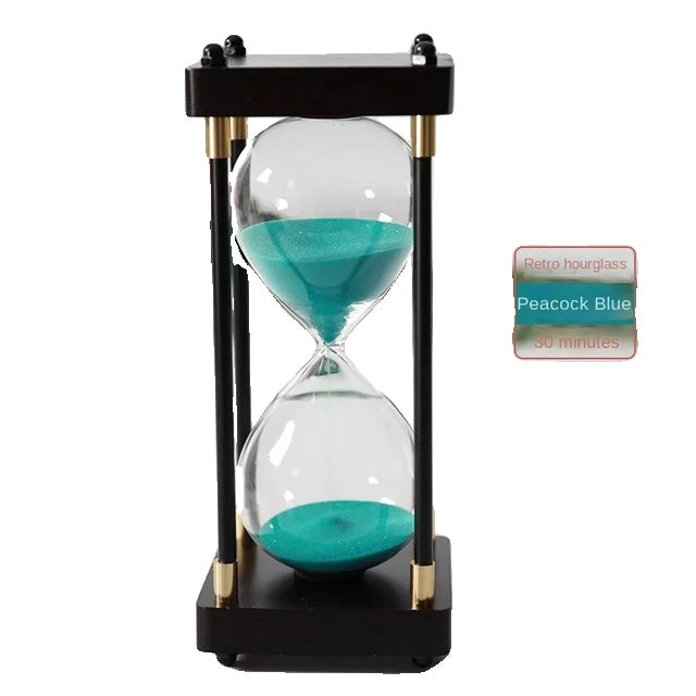 Hourglass Timer, Vintage Design, 30 Minute Countdown