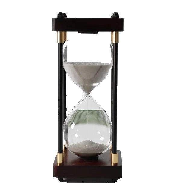 Oglinditor cu nisip, design vintage, cronometru de 30 de minute.