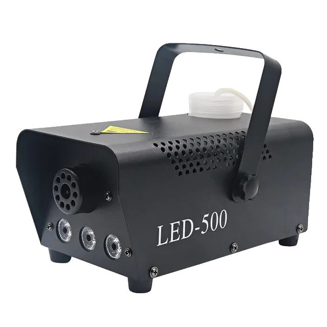 LED Smoke Machine, 500W Power, Wireless Remote Control