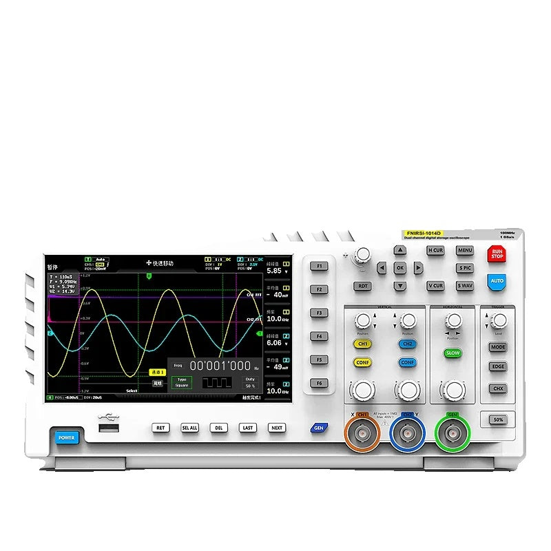 Digitale Oscilloscoop, Dubbele Kanaal Invoer, 100MHz Bandbreedte