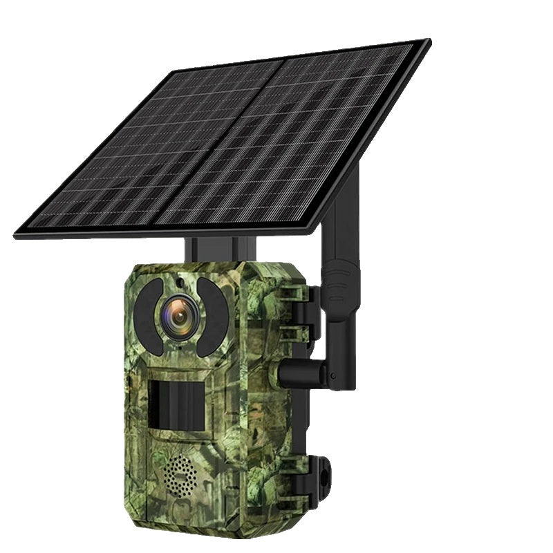 Camera de urmărire vânătoare, conectivitate 4G SIM, alimentată de energie solară