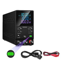 DC Power Supply, Adjustable Voltage, Digit Display