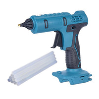 Electric Hot Melt Glue Gun, Cordless Operation, Compatible with 18V Makita Lithium Battery