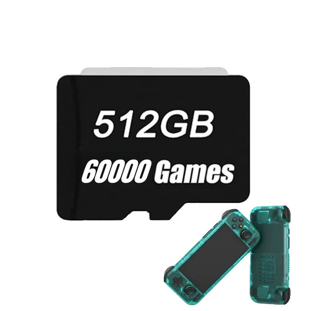 Retroid Pocket 4 Pro, Udvidelig Hukommelse, 60000 Spil