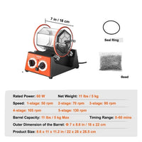 Smykke Tumbler, Roterende Tumbler, Overflade Polerer