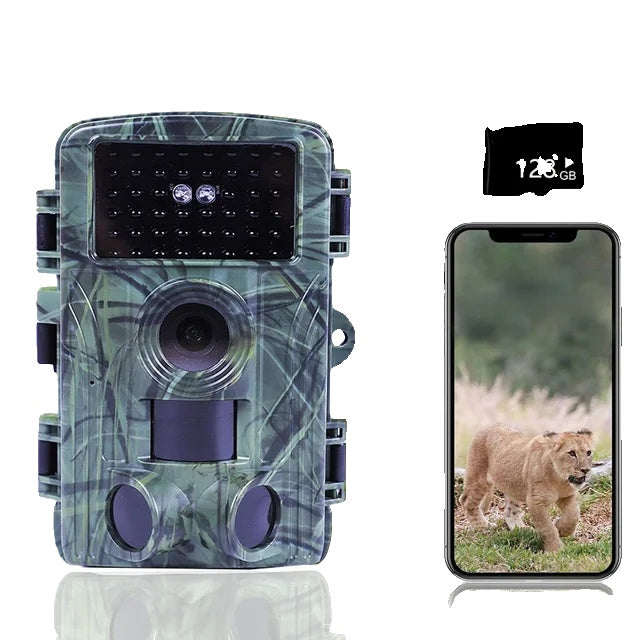 Outdoor Hunting Trail Camera, 60MP Resolution, WIFI Connectivity