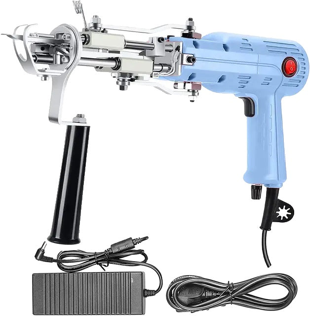 Rug Tufting Gun, 2 in 1 Ontwerp, Snelheid Aanpasbaar