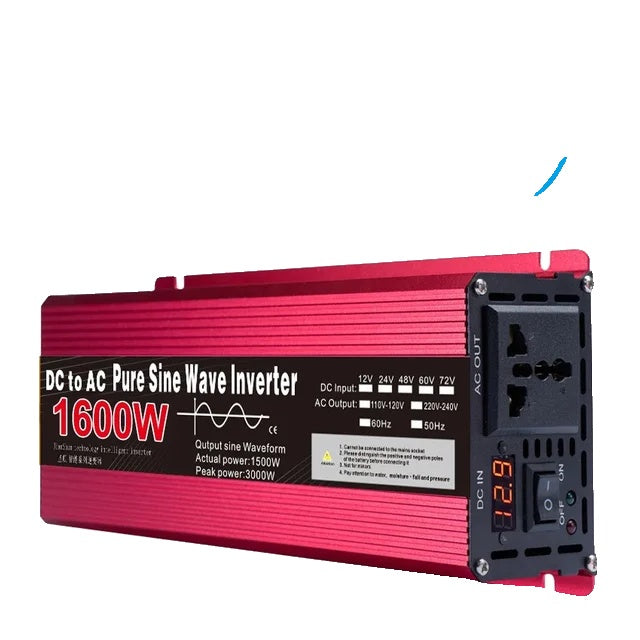 Invertor de undă sinusoidală, undă sinusoidală pură, DC12V la AC 220V