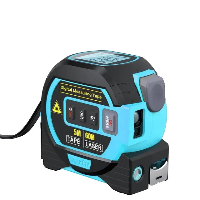 Laser Distance Meter, Digital Measurement, Stainless Steel Construction