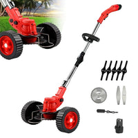 Cordless Grass Trimmer, Adjustable Length 90-120cm, Compatible with Makita 18V Battery