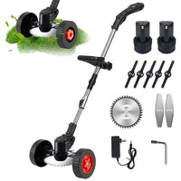 Grass Trimmer, Cordless Operation, Adjustable Cutting Height