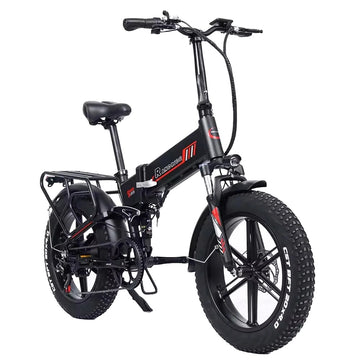 Vouwbare Elektrische Fiets, 48V 1000W Motor, 20" Dikke Banden