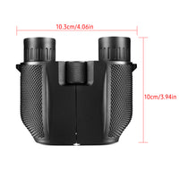 10X25 Binoculars BAK4 Prism - Low Light Night Vision, Waterproof for