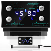 UV-sterilisator, timerfunktion, LCD Smart Desinfektion