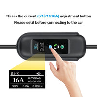 EV Charger, 11KW Fast Charging, Type 2 Plug, 5M Cable