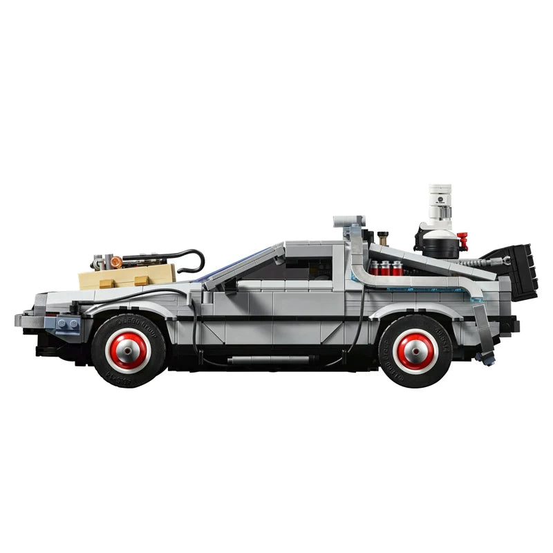 Back to the Future Time Machine Car Building Blocks, 1872 Pieces, High Tech