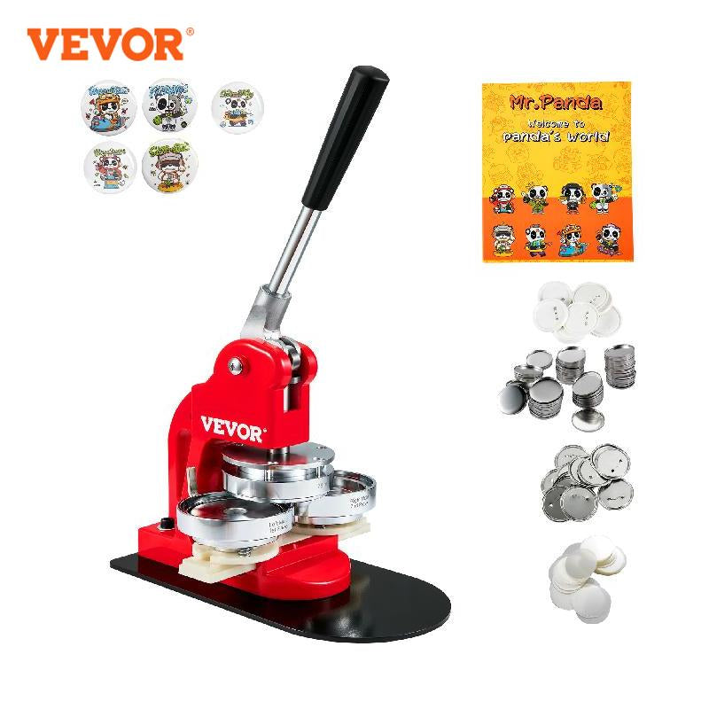 Button Badge Maker Machine, Zelf Button Maken, 500 Stuks Gratis Onderdelen, Verschillende Vormen