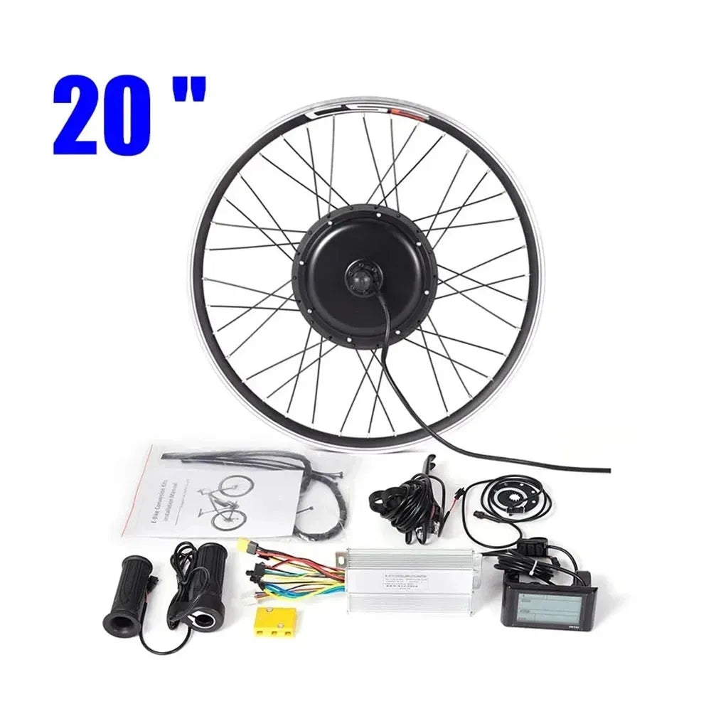 Elektrisch Fiets Conversie Kit, 48V 1000W, 20 inch