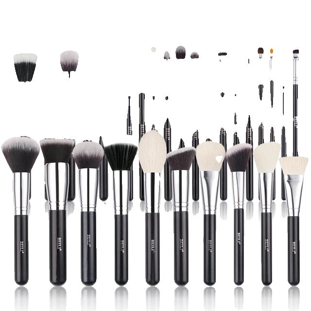 Make-up kwasten set, Professioneel, Natuurlijk geitenhaar