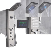 Shower Panel Tower, LED Shower System, SPA Massage