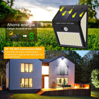 Outdoor Lighting, Solar Motion Sensor, Waterproof