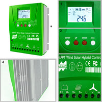 Solcontroller, MPPT-teknologi, WiFi-forbindelse