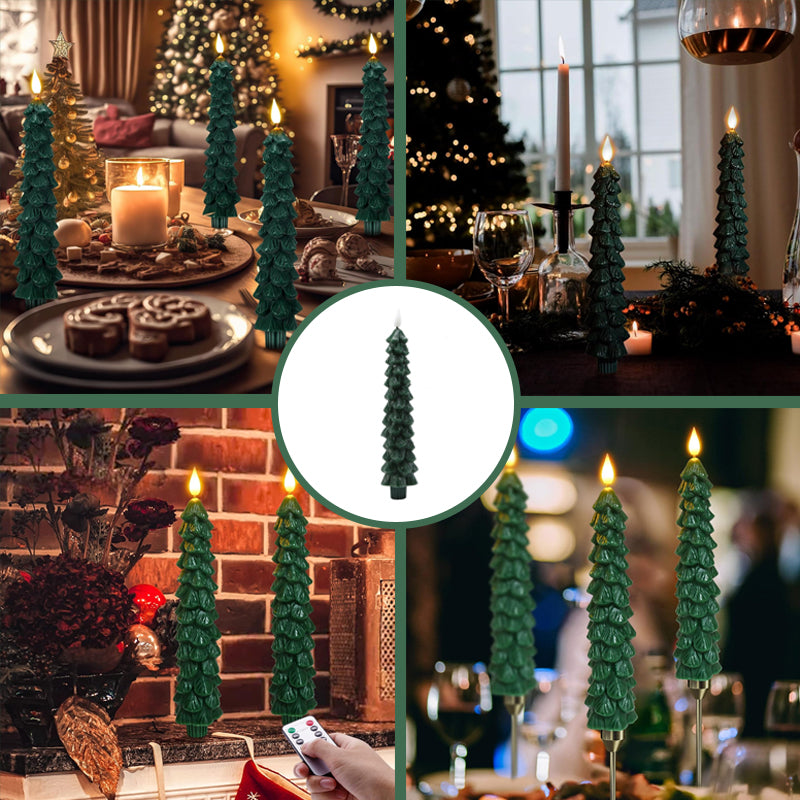 2+2 GRATIS | MerryLites - Weihnachten LED-Kerzen Baum [Letzter Tag Rabatt] 1